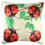 Aberto Design Cojín Multicolor 43 x 43 cm con Relleno de Silicona